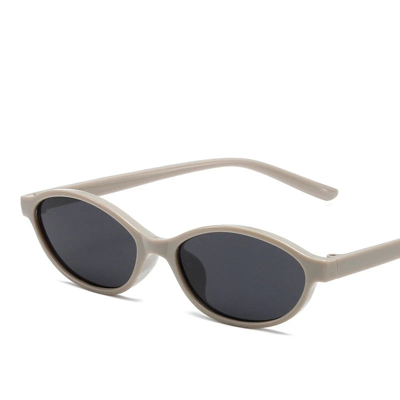 Oval Sunglasses with UV400 Mirror Lenses for Men & Women