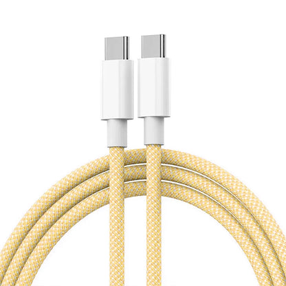 USB-C to USB-C Cable 60W Fast Charging Nylon Braided Data Cable