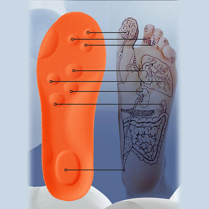 Sports Insoles with Arch Support Breathable Shock Absorption Pads