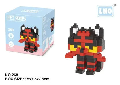 Mini Building Block Set – Micro Building Block Model Kit for Display