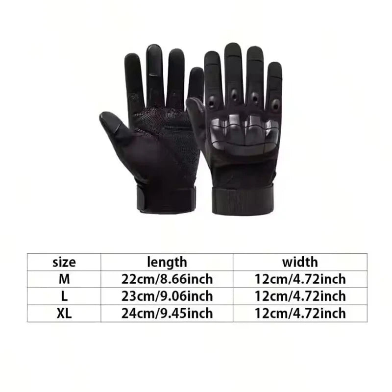 Motorcycle Gloves with Touch Screen & Waterproof Protection