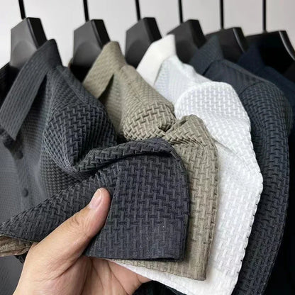 Men's Polo Shirt Breathable Short Sleeve Casual Summer Top