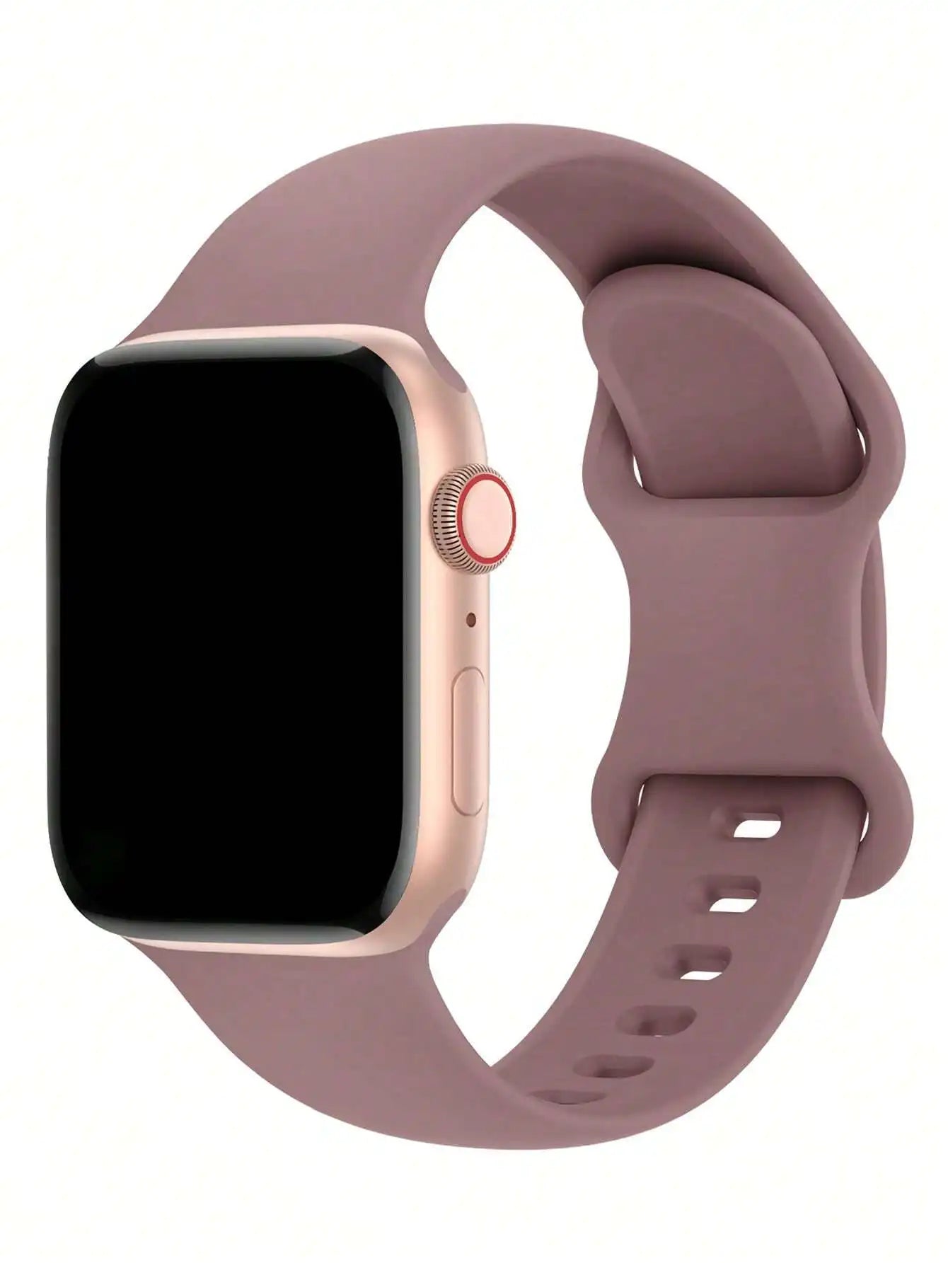Silicone Watch Band Waterproof Sports Strap for 38mm–49mm Watches