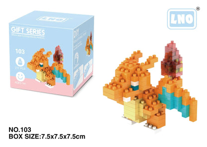 Mini Building Block Set – Micro Building Block Model Kit for Display