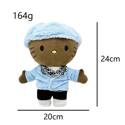 Cat Plush Toy Soft Stuffed Doll with Outfit 20-25cm