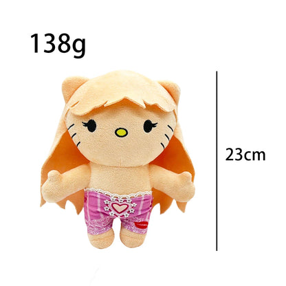 Cat Plush Toy Soft Stuffed Doll with Outfit 20-25cm
