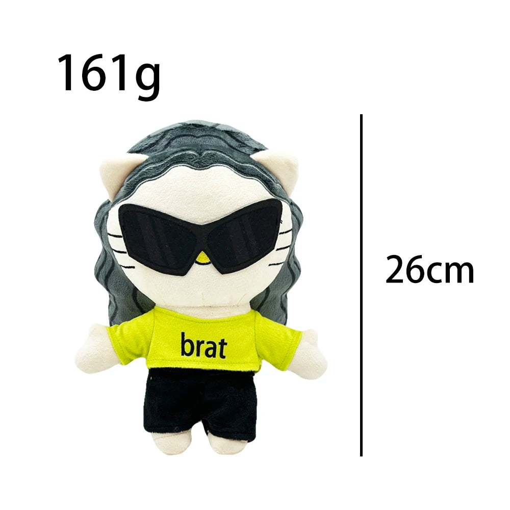 Cat Plush Toy Soft Stuffed Doll with Outfit 20-25cm
