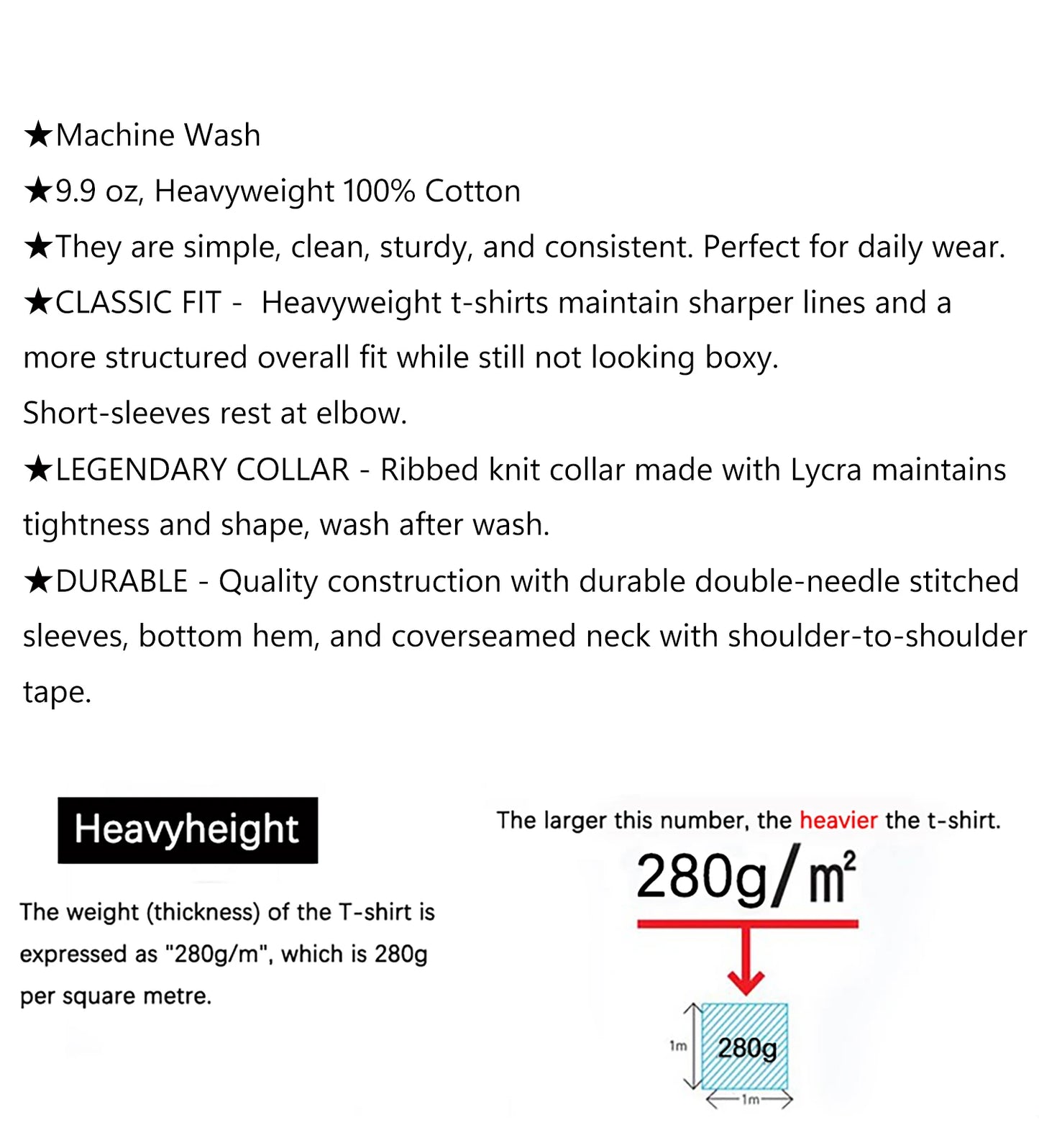 Oversized Heavyweight T-Shirt for Men