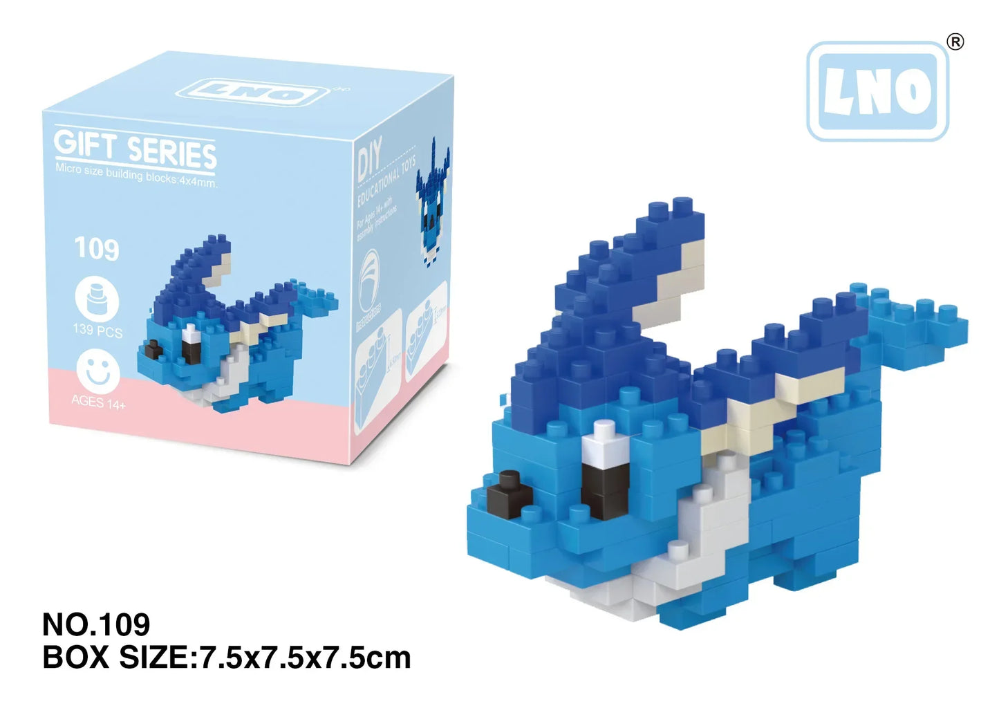 Mini Building Block Set – Micro Building Block Model Kit for Display