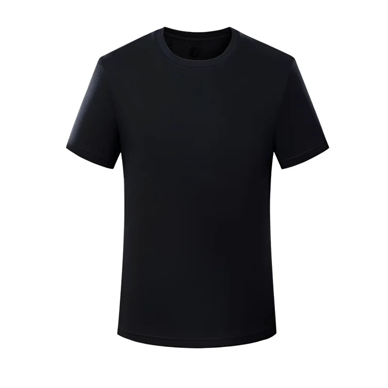 Cotton T-Shirt 220G Short Sleeve Crew Neck Casual Tee