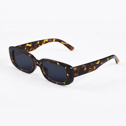 Vintage Square Sunglasses UV400 Retro Square Frame