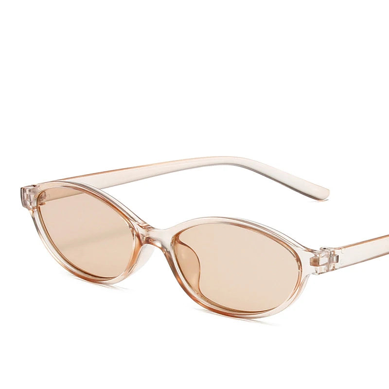 Oval Sunglasses with UV400 Mirror Lenses for Men & Women