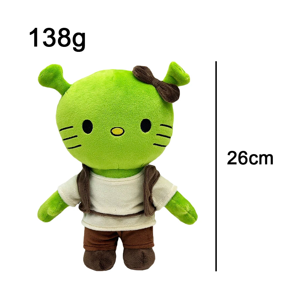 Cat Plush Toy Soft Stuffed Doll with Outfit 20-25cm