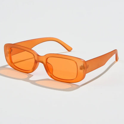 Vintage Square Sunglasses UV400 Retro Square Frame