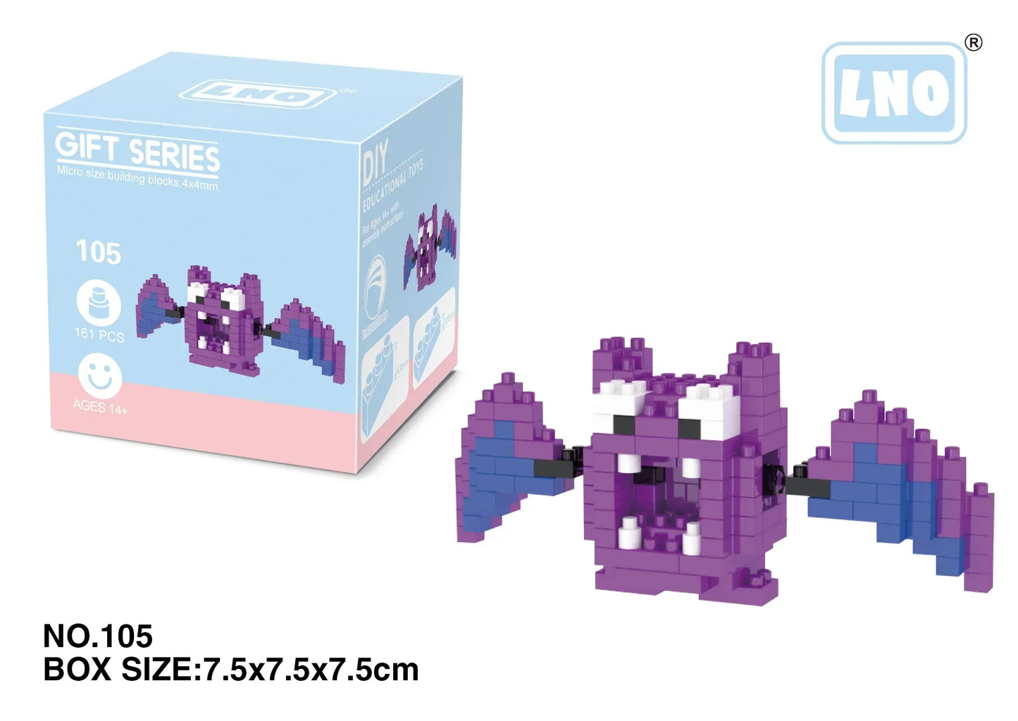 Mini Building Block Set – Micro Building Block Model Kit for Display