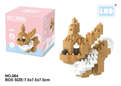 Mini Building Block Set – Micro Building Block Model Kit for Display