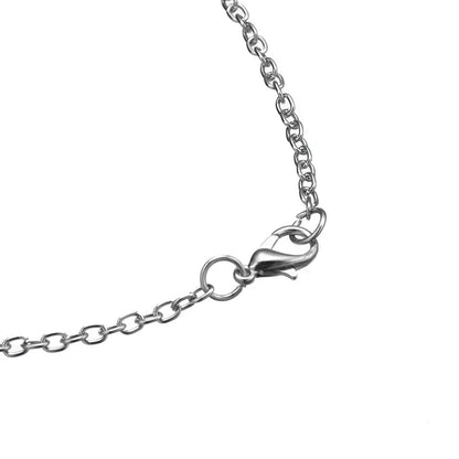 Stainless Steel Pendant Necklace with Metal Chain for Men & Women