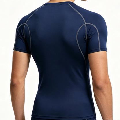 Men's Compression T Shirt Quick Dry Gym Running Top
