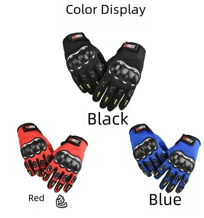 Motorcycle Gloves Full Finger Touch Screen for Riding & Cycling