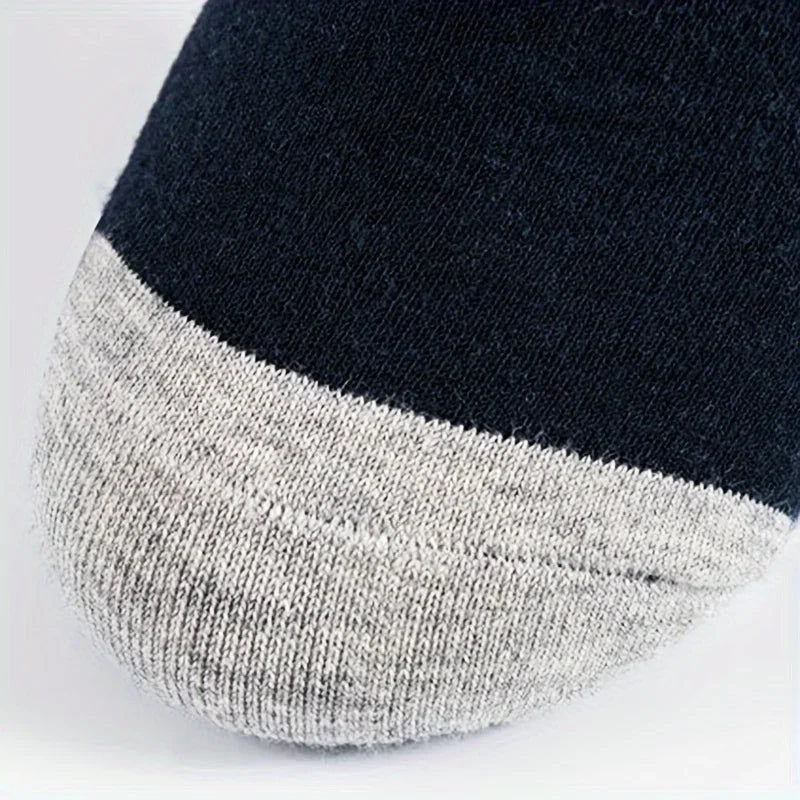 Men's Low Cut Socks Breathable Color Block Ankle Socks