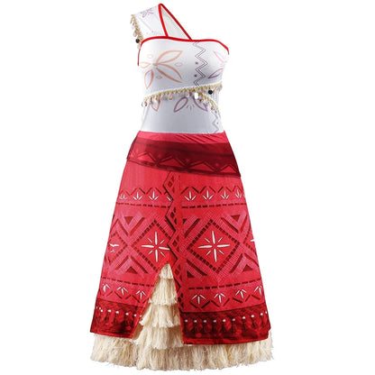 Women’s Ocean Princess Costume with Tassel Skirt