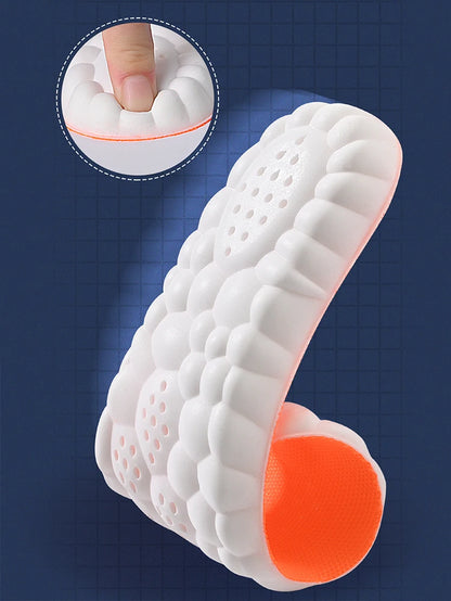 Sports Insoles with Arch Support Breathable Shock Absorption Pads