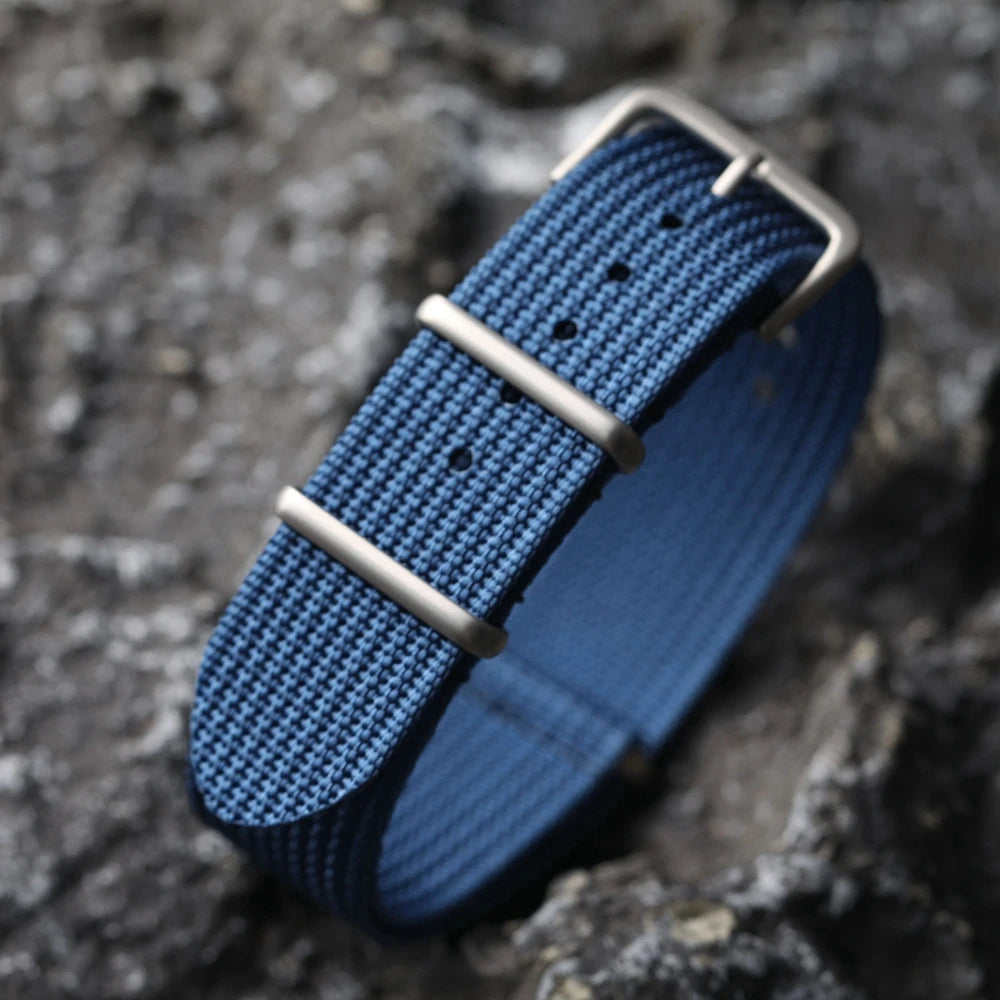 Nylon Watch Strap with Pin Buckle in 18mm, 20mm and 22mm