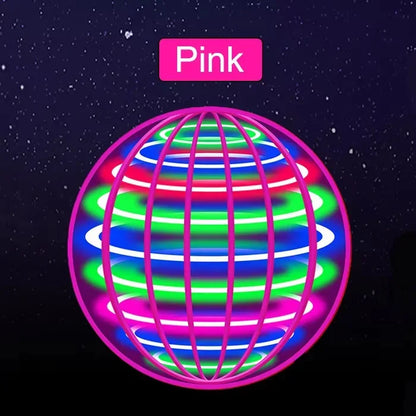 Flying Ball Toy LED Hover Spinning Ball for Indoor & Outdoor Play