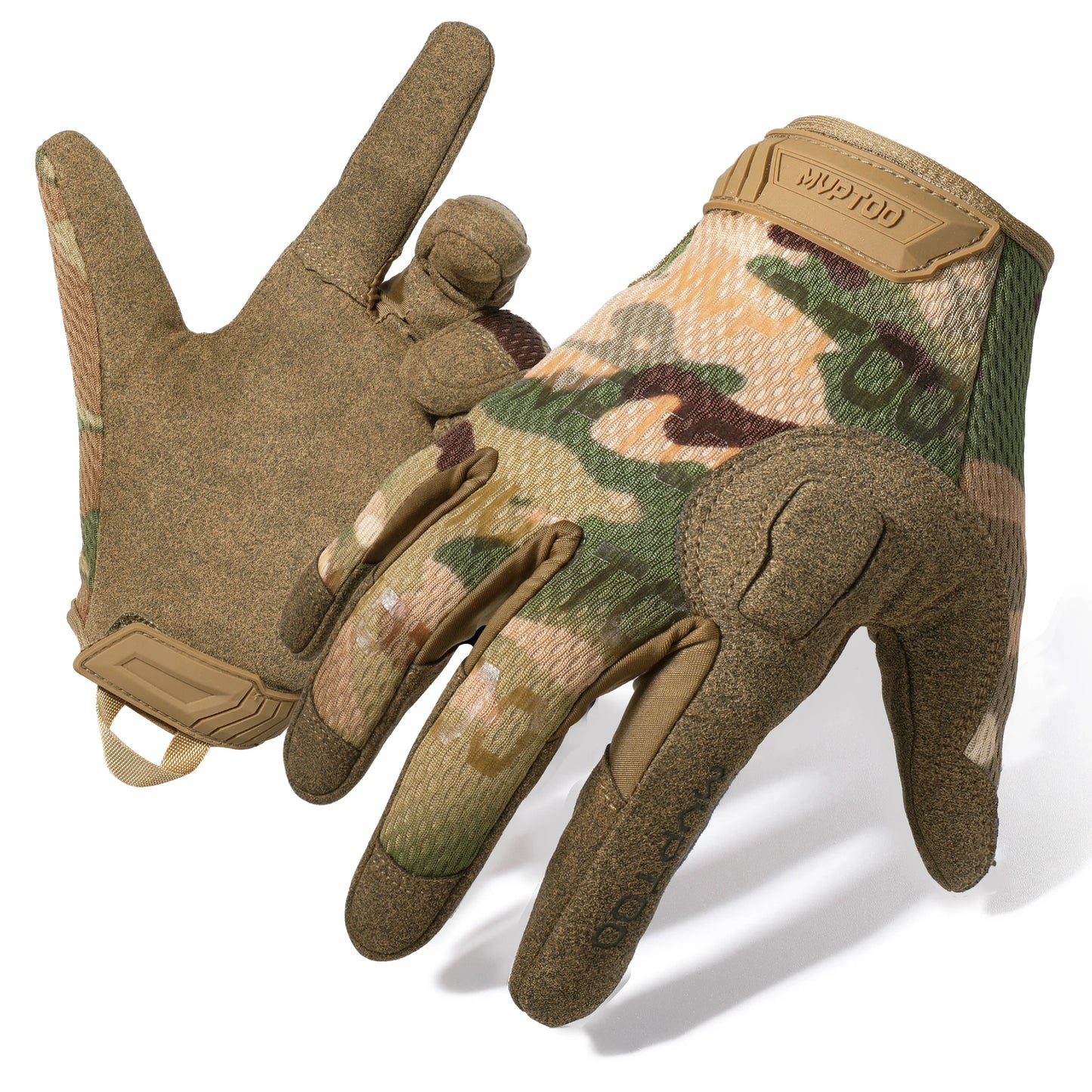 Tactical Gloves with Touch Screen & Non-Slip Grip for Outdoor Use