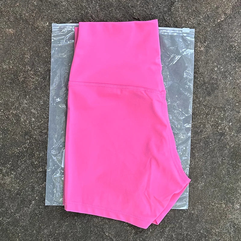 Women's Yoga Shorts High Waist Seamless Biker Shorts