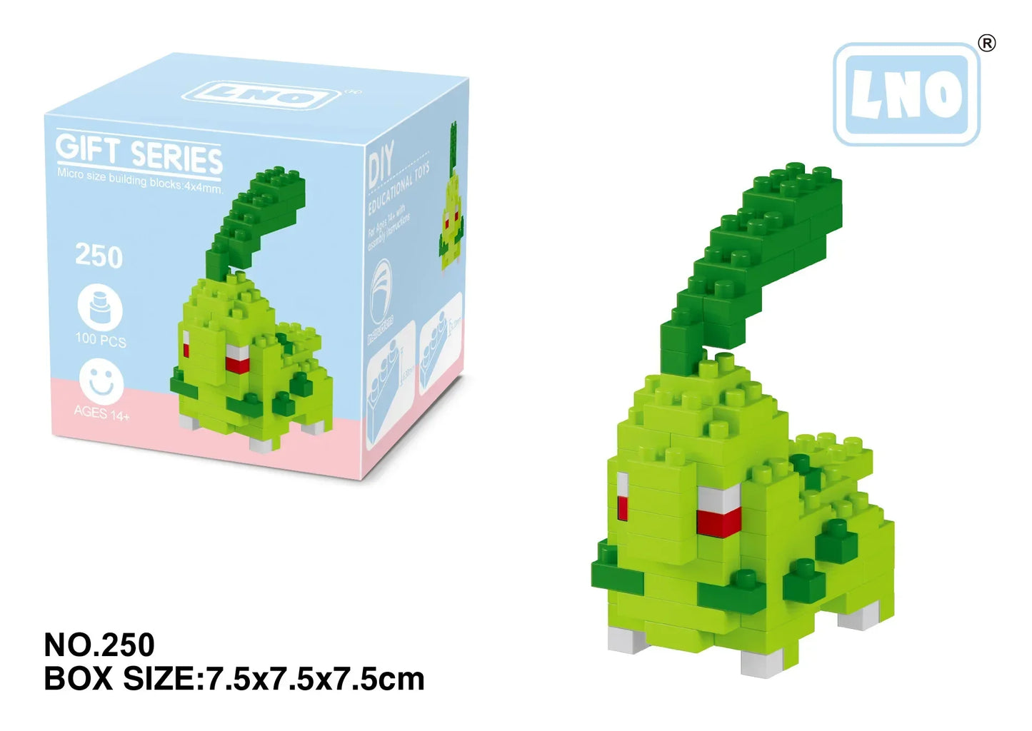 Mini Building Block Set – Micro Building Block Model Kit for Display