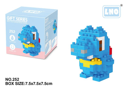 Mini Building Block Set – Micro Building Block Model Kit for Display