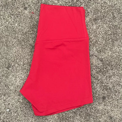 Women's Yoga Shorts High Waist Seamless Biker Shorts