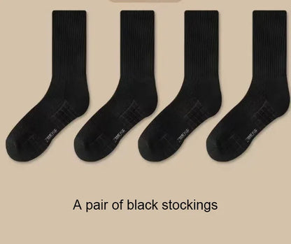 Basketball Socks Cotton Cushioned Crew Sports Socks for Men