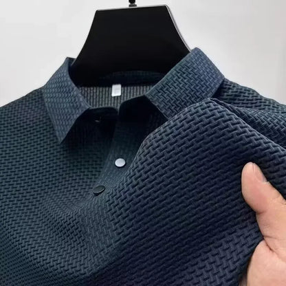 Men's Polo Shirt Breathable Short Sleeve Casual Summer Top