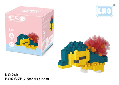 Mini Building Block Set – Micro Building Block Model Kit for Display