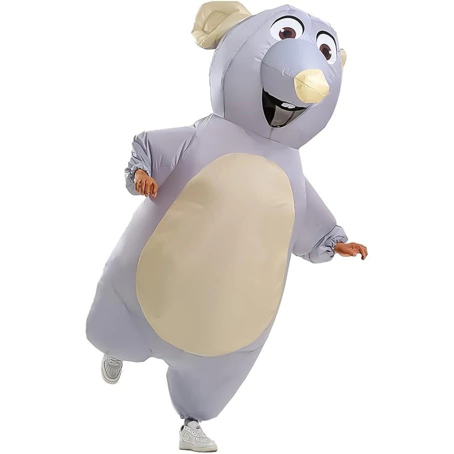 Inflatable Mouse Costume for Adults with Fan
