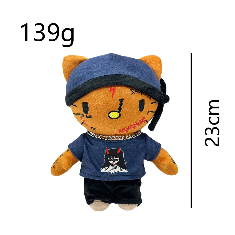 Cat Plush Toy Soft Stuffed Doll with Outfit 20-25cm