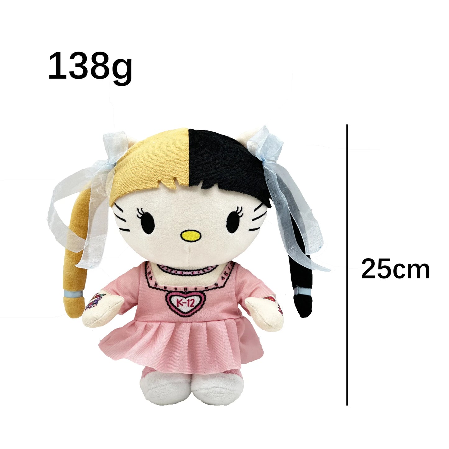 Cat Plush Toy Soft Stuffed Doll with Outfit 20-25cm