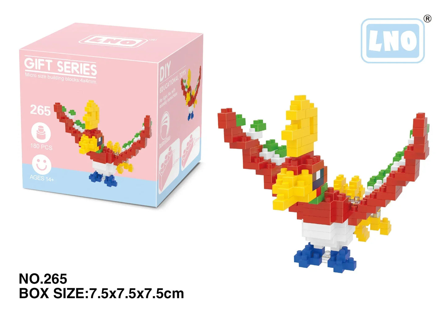 Mini Building Block Set – Micro Building Block Model Kit for Display