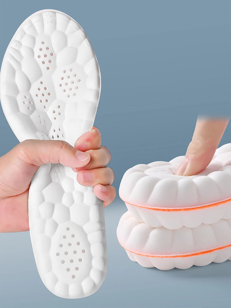 Sports Insoles with Arch Support Breathable Shock Absorption Pads