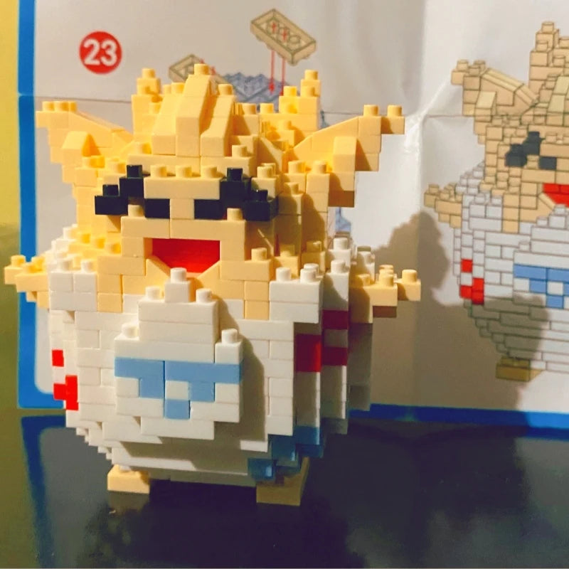 Mini Building Block Set – Micro Building Block Model Kit for Display
