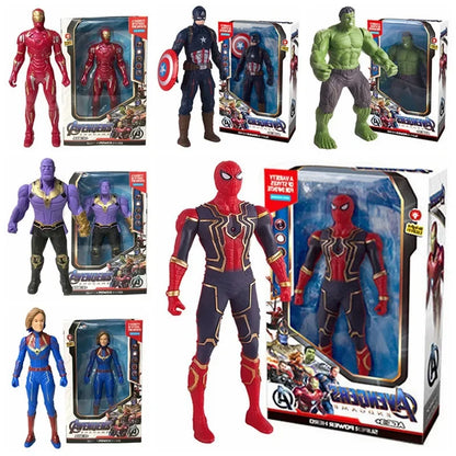 Superhero Action Figure 17cm Collectible Plastic Display Model Toy